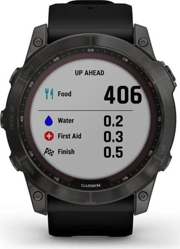 Garmin Fenix 7X Sapphire Solar slate grey titanium/black