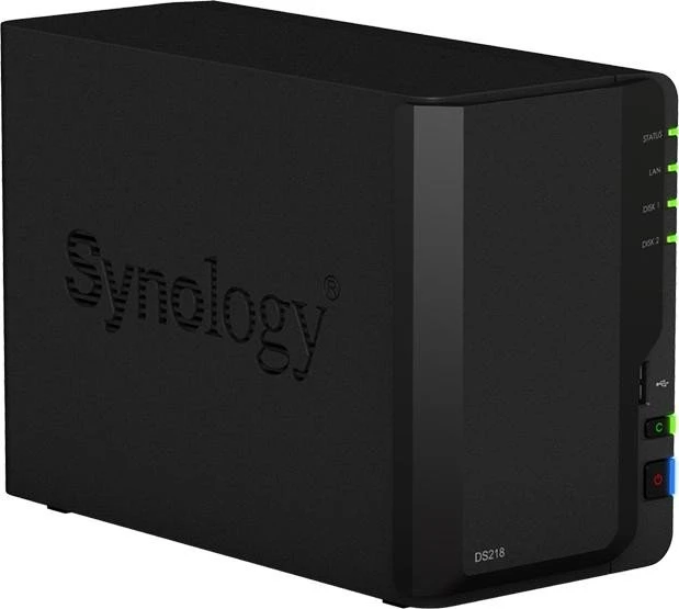 Synology DiskStation DS218 8TB, 2GB RAM, 1x RJ-45 1000Base-T, 2x USB-A 3.0