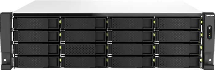 QNAP QuTS hero TS-h2287XU-RP-E2378-64G 96TB, 64GB RAM ECC, 2x RJ-45 10GBase-T, 2x RJ-45 2.5GBase-T, 3HE