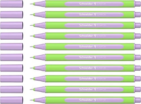 Schneider Line-Up Tintenroller (Mine) pastel lilac/grün, 10er-Pack
