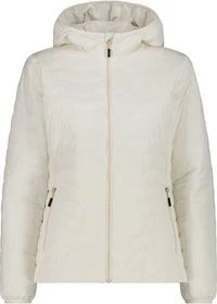 CMP Wattierte Stepp Kapuze Jacke weiß (Damen)