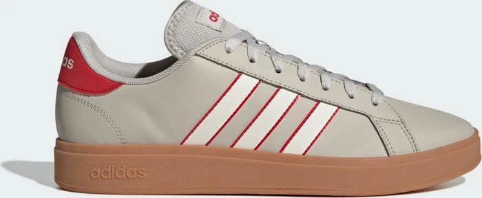 adidas Grand Court TD Lifestyle Court Casual beige/off white/better scarlet (Herren)