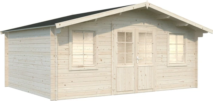 Palmako Klara 17m² Gartenhaus natur