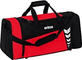 Erima Six Wings M Sporttasche rot/schwarz