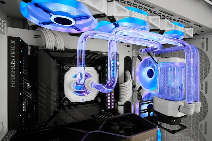 Corsair Hydro X Series iCUE XH305i RGB Pro Custom Cooling Kit, weiß