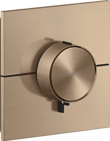 Hansgrohe Axor ShowerSelect ID eckig Thermostat für 1 Verbraucher brushed red gold