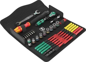 Wera Kraftform Kompakt W 1 Wartung Handwerkzeugset inkl. Tasche, 35-tlg.