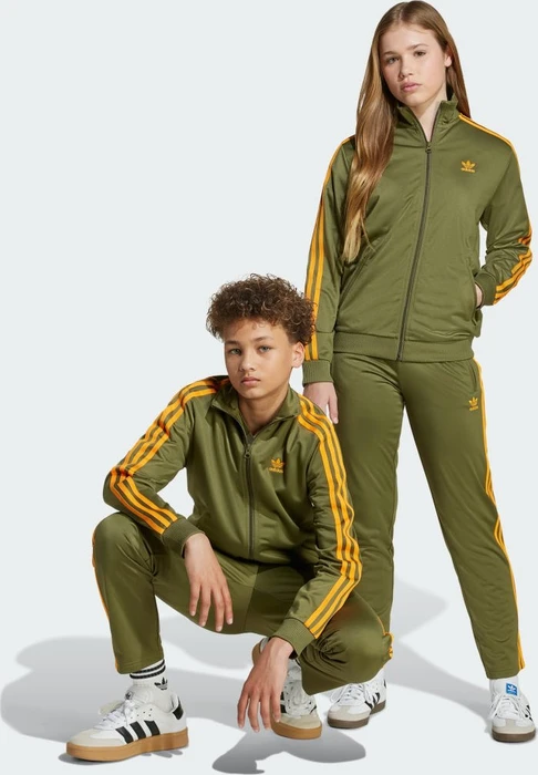 adidas Adicolor Firebird Trainingshose lang focus olive (Junior)