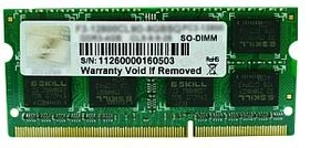 G.Skill SQ Series SO-DIMM 8GB, DDR3-1333, CL9-9-9