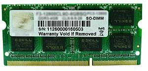 G.Skill SQ Series SO-DIMM 8GB, DDR3-1333, CL9-9-9