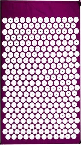 GMMH Akupressurmatte 68 x 42cm Massagematte lila