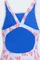 adidas Logo Graphic V-Back Badeanzug violet tone/lucid red (Junior) Vorschaubild