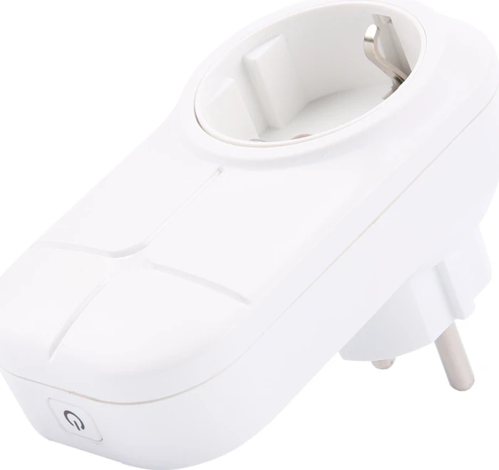 Olympia ProHome Schalt-/Messsteckdose, 2300W, Typ F, Smart-Steckdose