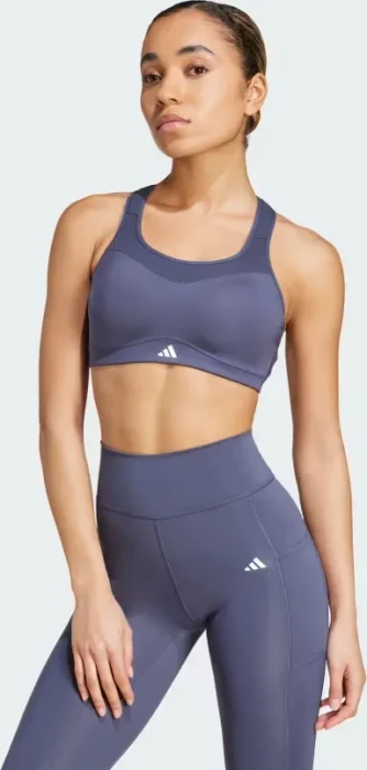 adidas TLRD Impact Training High Support Sport-BH shadow navy (Damen)