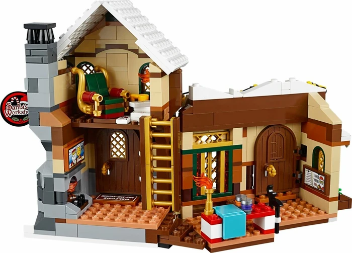 LEGO Creator Expert - Weihnachtliche Werkstatt