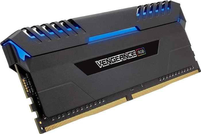 Corsair Vengeance RGB schwarz UDIMM 64GB Kit, DDR4-3200, CL16-18-18-36