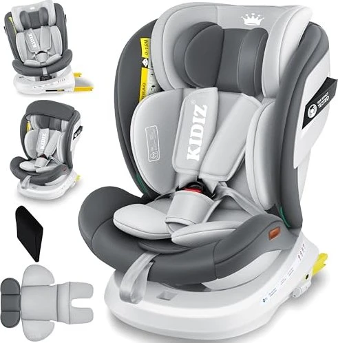 Kidiz i-Size ECE R129 anthrazit/grau