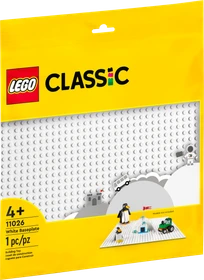 LEGO Classic - Weiße Bauplatte