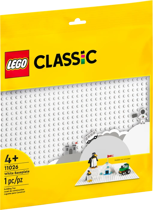LEGO Classic - Weiße Bauplatte