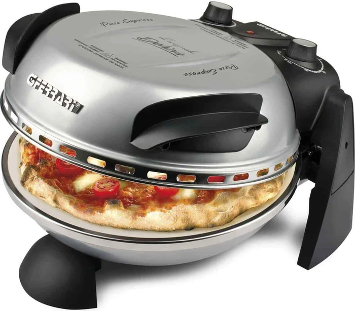 G3 Ferrari Pizza Express Delizia Pizza Maker silber/schwarz