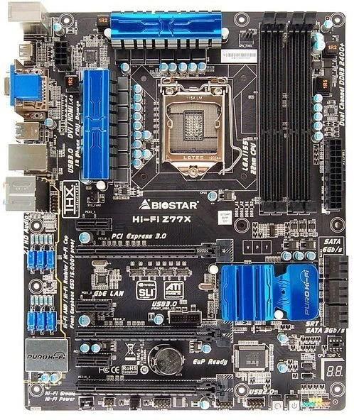Biostar Hi-Fi Z77X (Intel 1155)