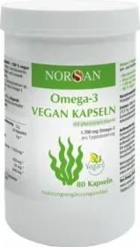 Norsan Omega-3 Vegan Kapseln, 80 Stück