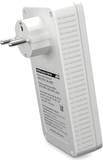 FRITZ! FRITZ!Powerline 1240 AX WLAN Set, Powerline/WLAN-Access Point und Powerline-Adapter Set, 2er-Bundle