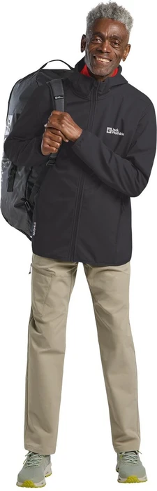 Jack Wolfskin Bornberg Hoody Funktionsjacke phantom/red (Herren)