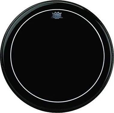 Remo Pinstripe Ebony Bass 20"