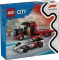 LEGO City - F1 Truck mit Audi F1 Rennwagen Vorschaubild