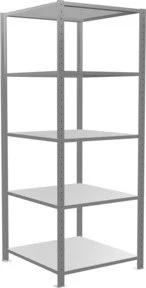 Schulte Lagertechnik Multiplus 150 Schwerlastregal 75x200x80cm verzinkt