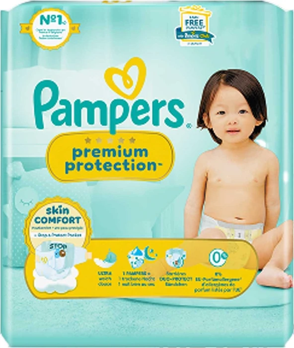 Pampers Premium Protection Gr.7 Einwegwindel, 15+kg, 128 Stück