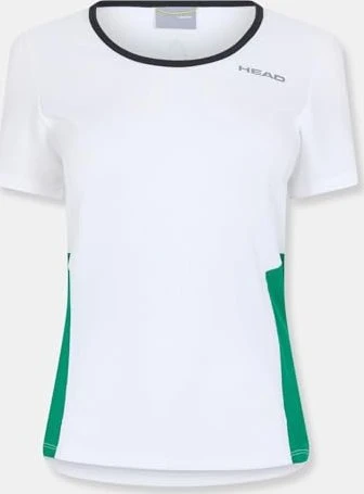 Head Club Tech Funktionsshirt kurzarm weiß/grün (Damen)