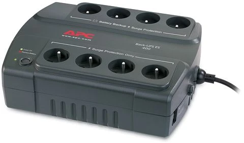 APC Back-UPS ES, 400VA, Steckdosenleiste, PL