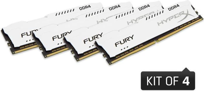 Kingston FURY weiß UDIMM 64GB Kit, DDR4-2666, CL16-18-18, 2RX8
