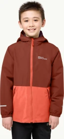 Jack Wolfskin Snowy Days Funktionsjacke intense rust (Junior)