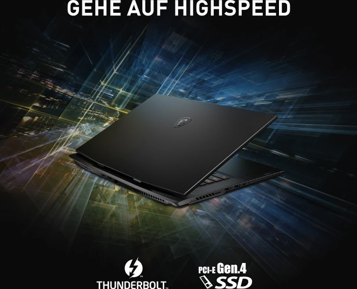 MSI Stealth GS77 12UGS-065, Core Black, Core i7-12700H, 32GB RAM, 1TB SSD, GeForce RTX 3070 Ti, DE