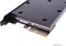 Alphacool Eisblock HDX-3, PCIe 3.0 x4 Adapter für M.2 mit Wasserkühler Vorschaubild