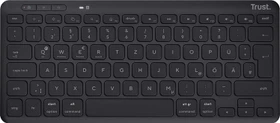 Trust Lyra Compact Wireless Keyboard, schwarz, USB/Bluetooth, DE (24709)