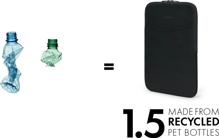 Dicota Sleeve Eco Slim S für Microsoft Surface, schwarz