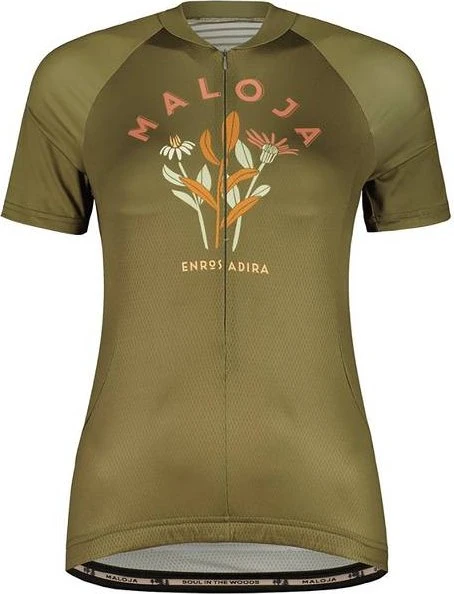 Maloja Ganesm. 1/2 Trikot kurzarm moss (Damen)