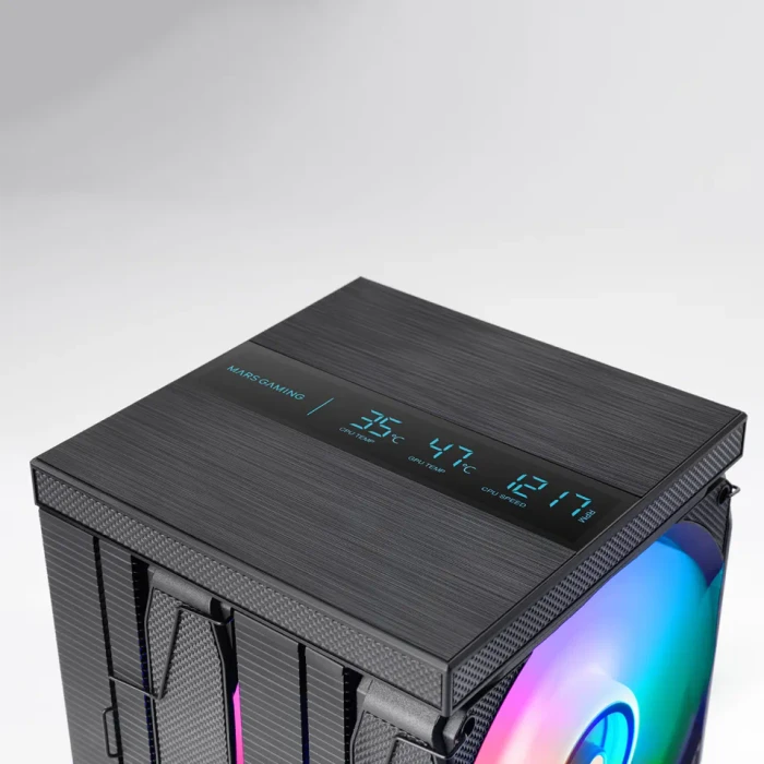 Mars Gaming MCPU-LCDPRO, schwarz