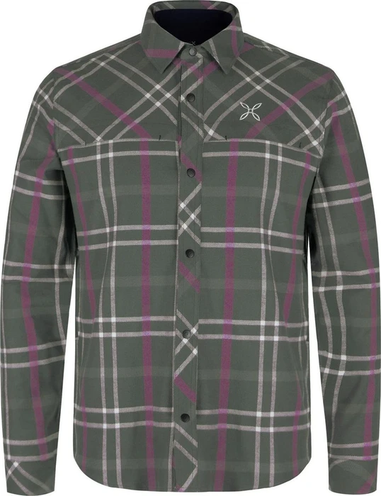 Montura Check Hemd langarm verde salvia/vinaccia (Herren)
