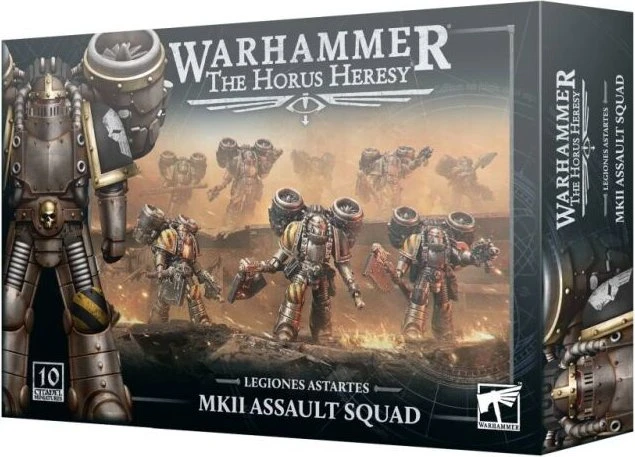 Games Workshop Warhammer The Horus Heresy - Legiones Astartes - MKII Assault Squad