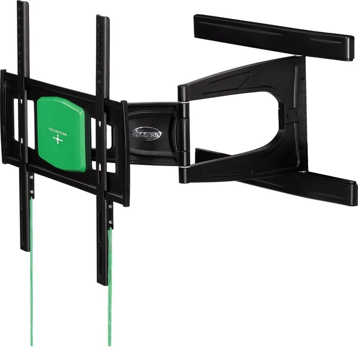 Hama TV-Wandhalterung Fullmotion Ultraslim 3 Sterne L schwarz