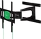 Hama TV-Wandhalterung Fullmotion Ultraslim 3 Sterne L schwarz Vorschaubild