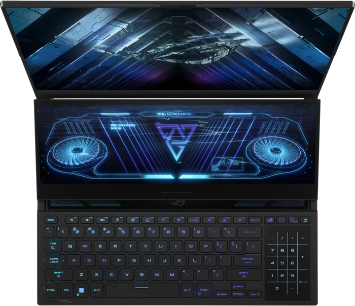 ASUS ROG Zephyrus Duo 16 GX650PY-NM006W, Ryzen 9 7945HX, 32GB RAM, 2TB SSD, GeForce RTX 4090, DE
