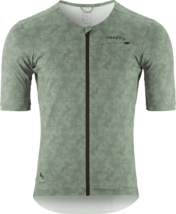Craft Pro Gravel Trikot kurzarm thyme/multi (Herren)