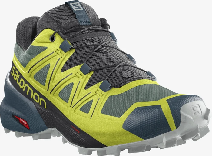 Salomon Speedcross 5 duck green/black/evening primrose (Herren)