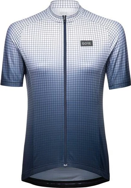 Gore Wear Grid Fade Trikot kurzarm orbit blue/white (Damen)